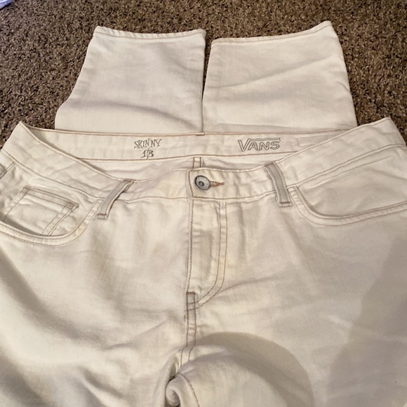 Vans White Washed Jeans - Picture 3 of 5